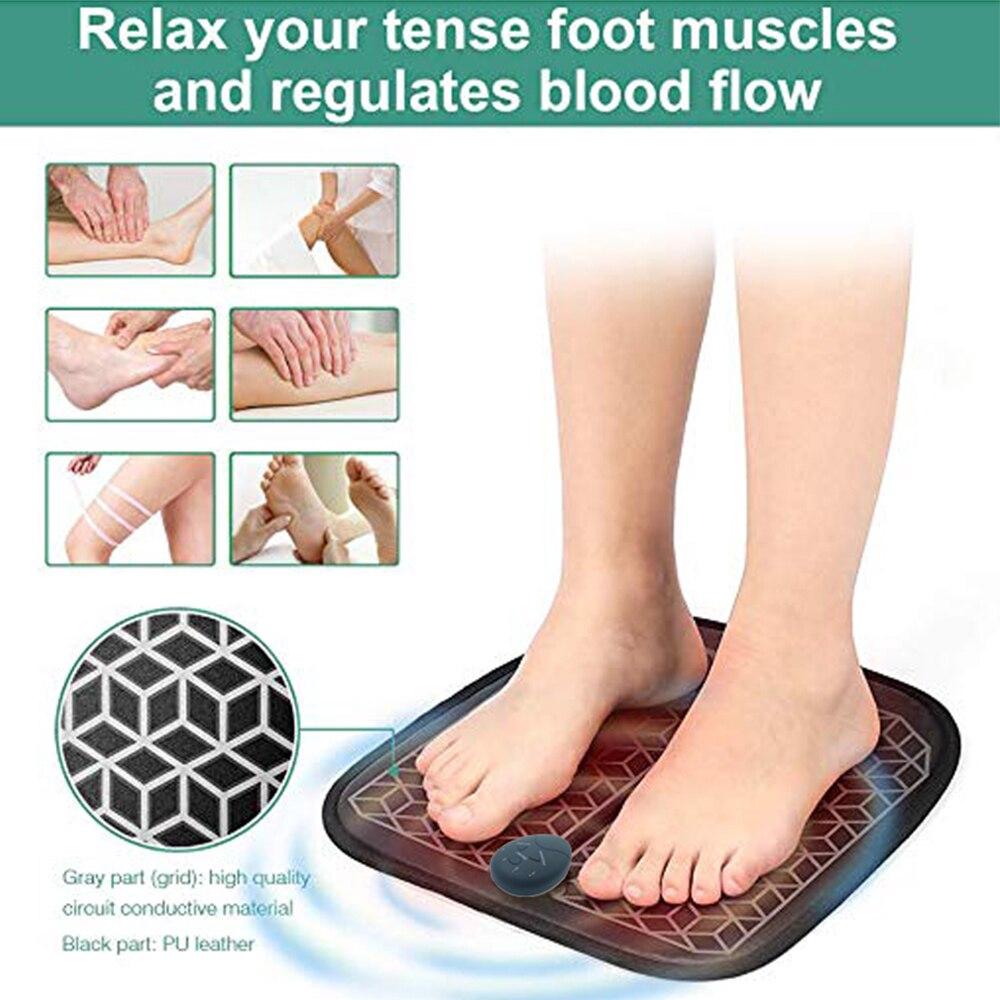 EMS Foot Massager- Feet Muscle Stimulator – Anatomy Lab Org
