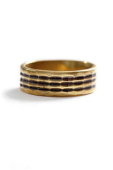 Love Nail Tree Brass Ring Carved Jewelry - Brass