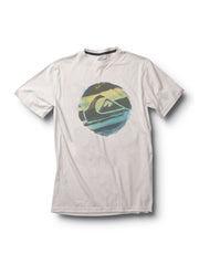 Quiksilver Distress Call Slim Fit T-Shirt - White - Mens T-Shirt