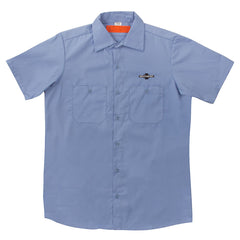 Independent Daily Grind Workshirt S/S Men's T-Shirt - Blue