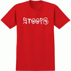 Krooked Still Stoops S/S Men's T-Shirt - Red/White