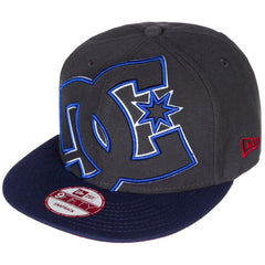 DC Double Up Snapback Men's Hat - Grey/Blue/Blue XKKB