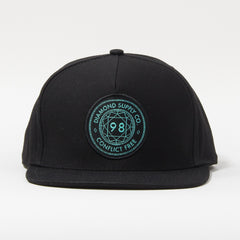Diamond Conflict Free Men's Snapback Hat - Black