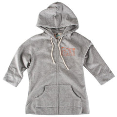 Roxy Ladies Back to Basics Women's Sweatshirt - Heather Gray - Medium