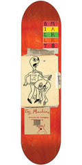 Toy Machine Marks Scraps Skateboard Deck - Assorted - 8.125in