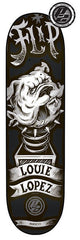 Flip Lopez Mad Dog P2 Skateboard Deck 31.5 x 8.1 - Black/White