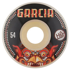 Habitat Garcia Bali Mask Skateboard Wheels 54mm - White (Set of 4)