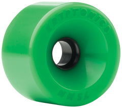 Kryptonics Star Trac Skateboard Wheels 75mm - Green (Set of 4)