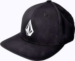 Volcom Full Stone XFit Hat - Black - Mens Hat