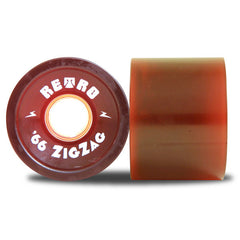 Abec 11 Zig Zags - Red - 66mm 78a - Skateboard Wheels (Set of 4)