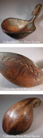 Columbia river Basin Horn Spoon 