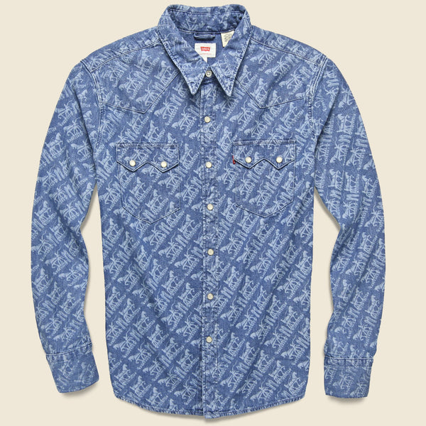 levi's sawtooth western shirt