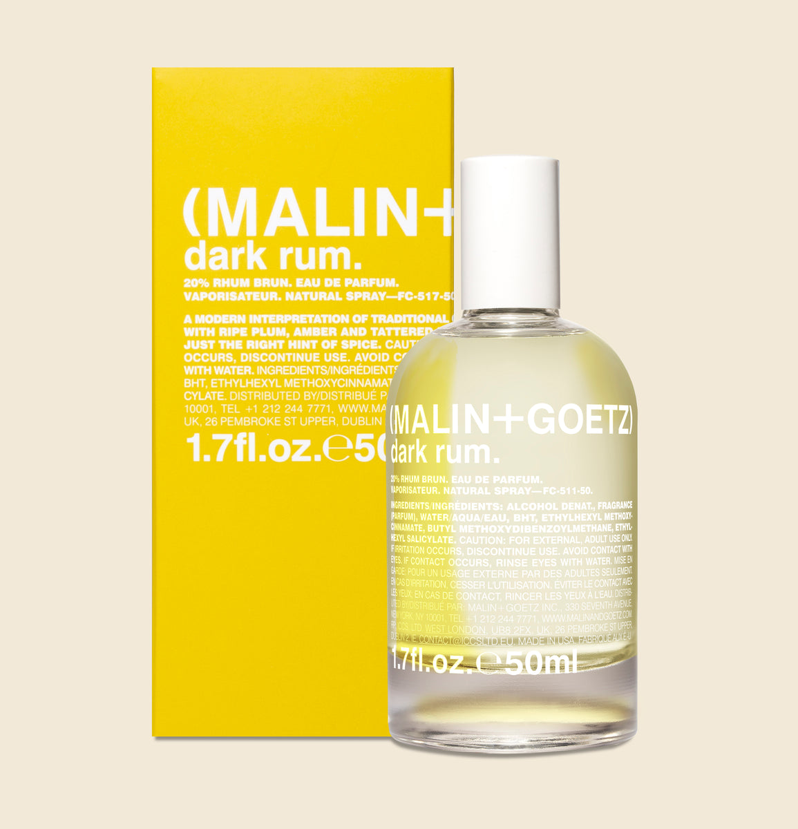 malin and goetz dark rum eau de parfum