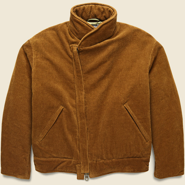 Corduroy Tanker Jacket - Chestnut