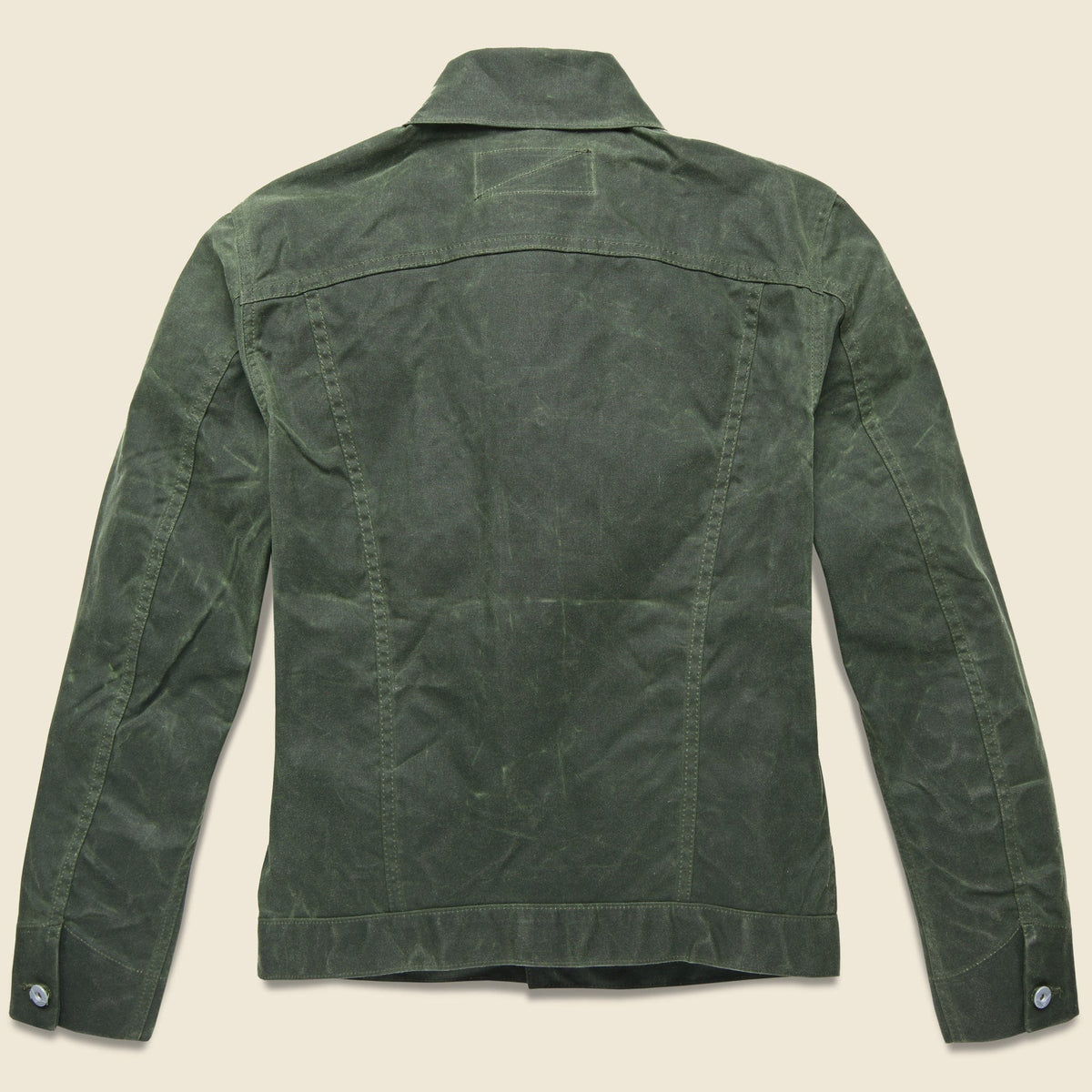 Supply Jacket - Waxed Olive Ridgeline