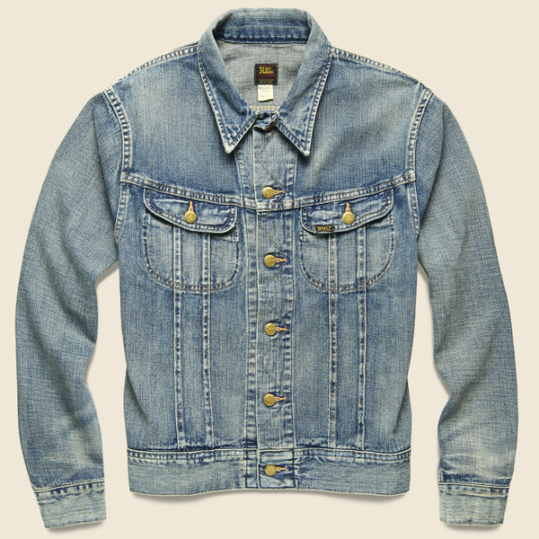 Indigo Denim Jacket - Leeland Wash