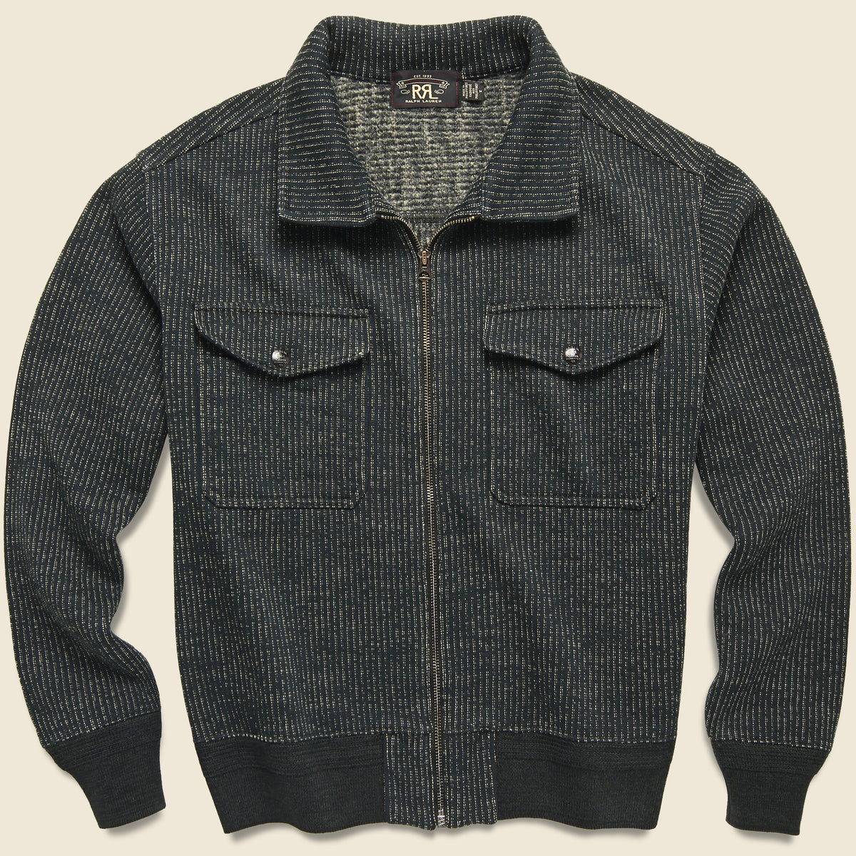 rrl fleece jacket