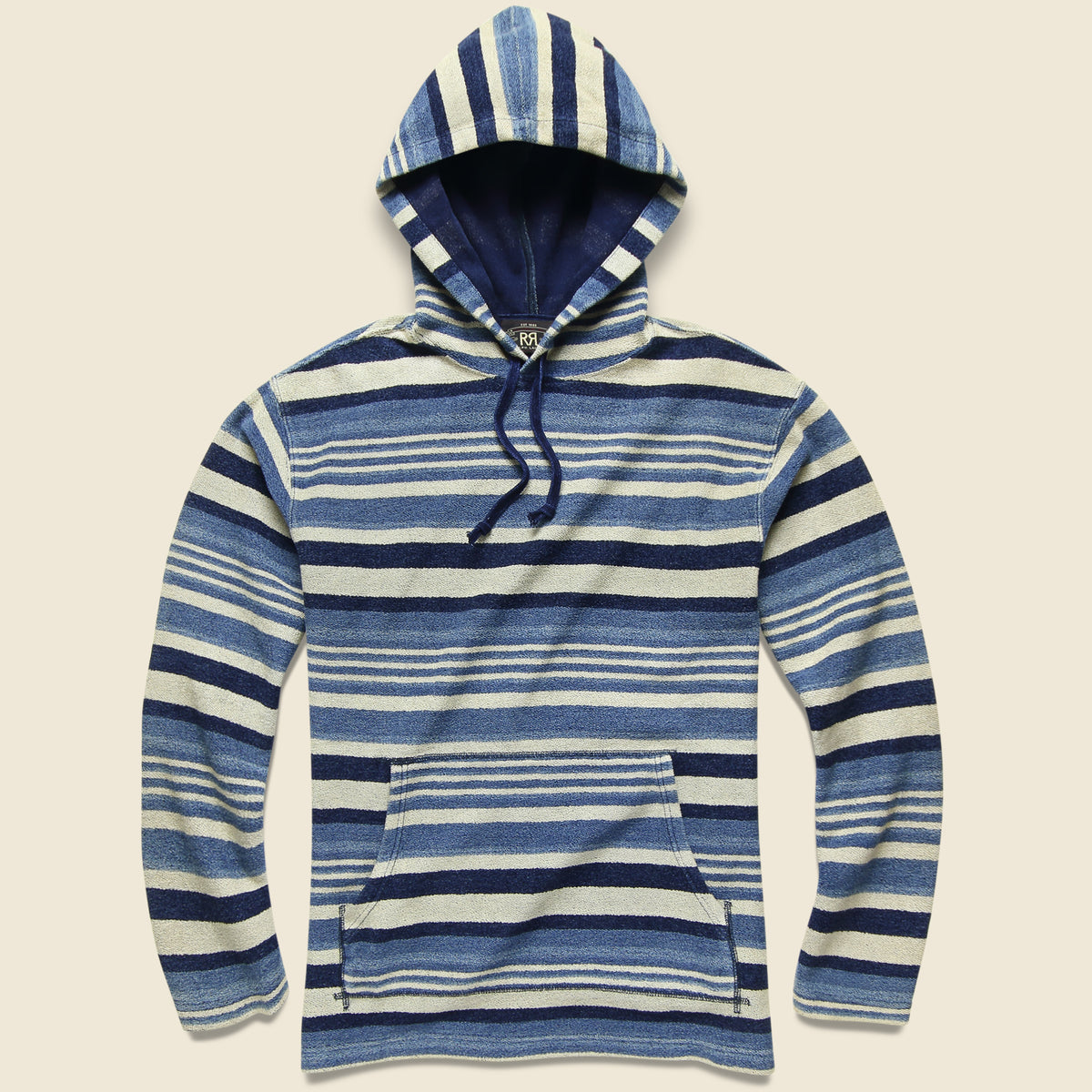 ralph lauren indigo french terry hoodie