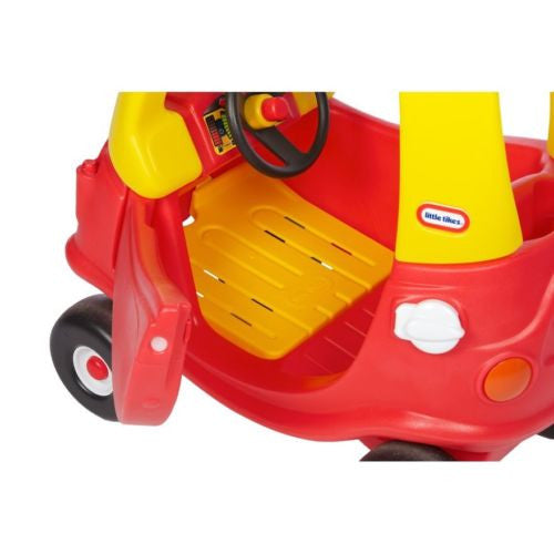 red and yellow toy car little tikes