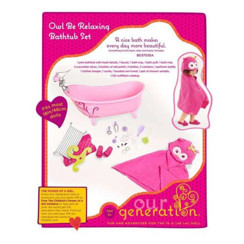 our generation doll bathtub