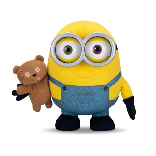 minion bob toy with teddy