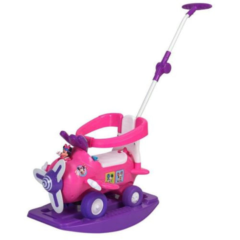 minnie mouse airplane riding toy