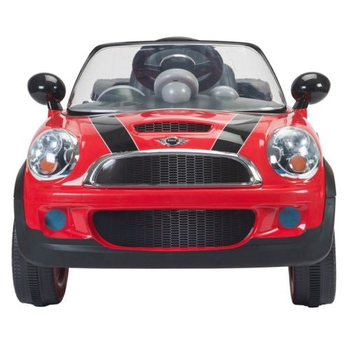 red mini cooper 6v ride on with remote control