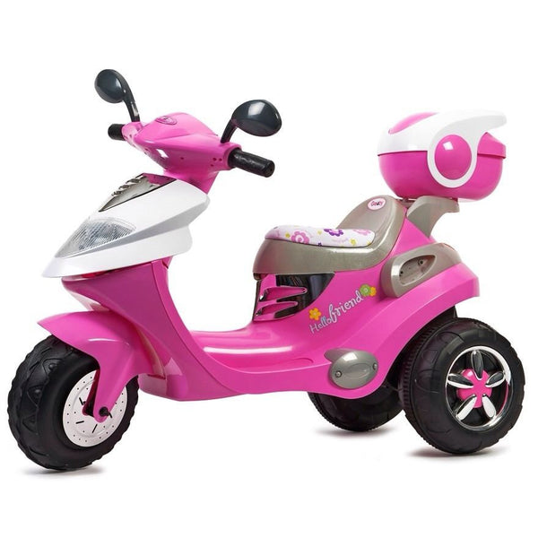 pink electric scooter