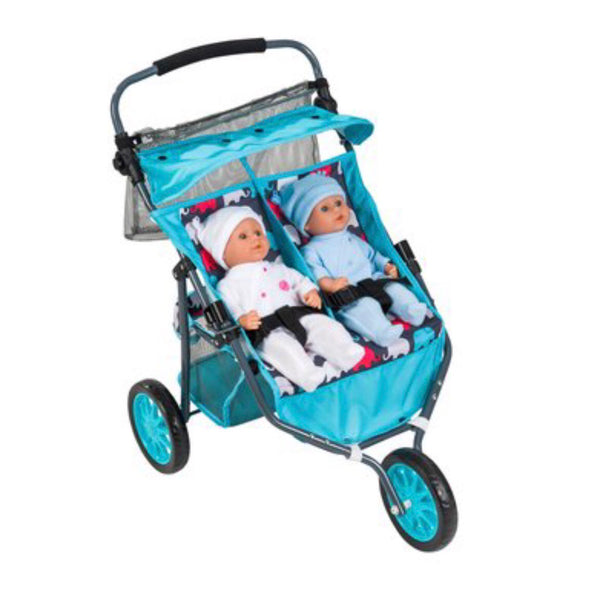 twin jogger pram