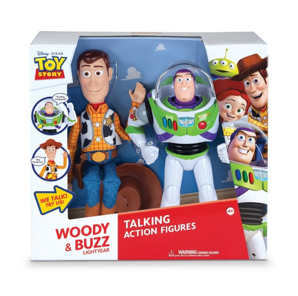 buzz lightyear and woody talking toys