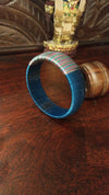 Peacock Blue Silk Thread Bangles For Special Occaion...!!!!