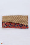 Girls Red with Gold Women’s Multipurpose Fabric Clutch 