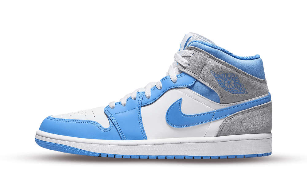 air jordan 1 retro mid university blue