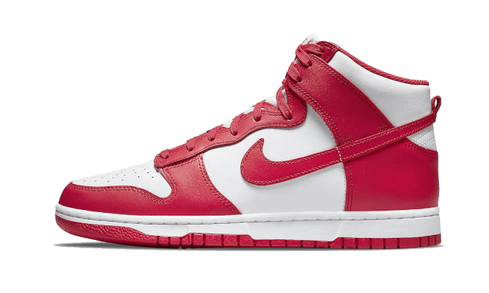 white and red sb dunks