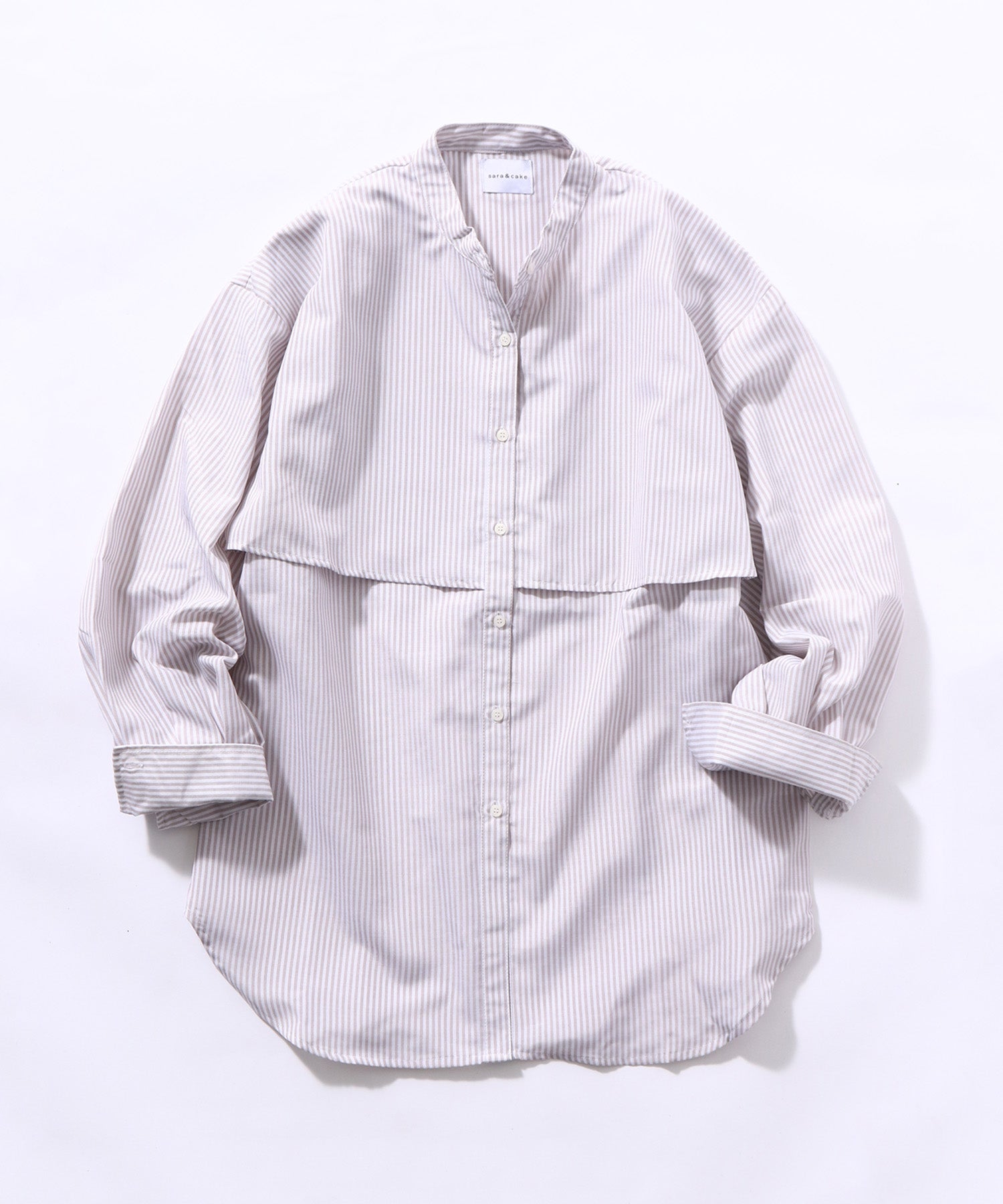 YOKE 19ss OVERSIZED SHIRTS L/S ストライプシャツ - シャツ