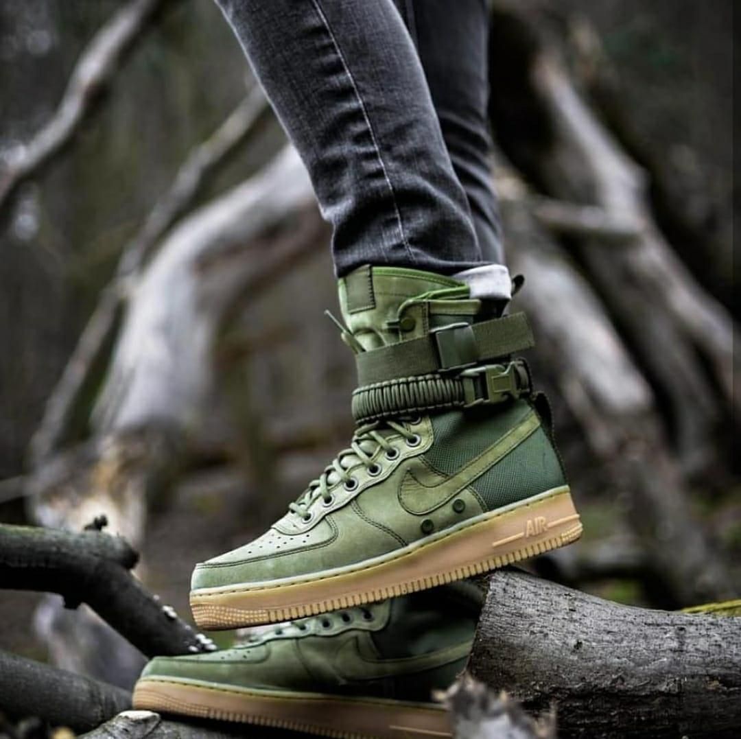 nike air force sfl green