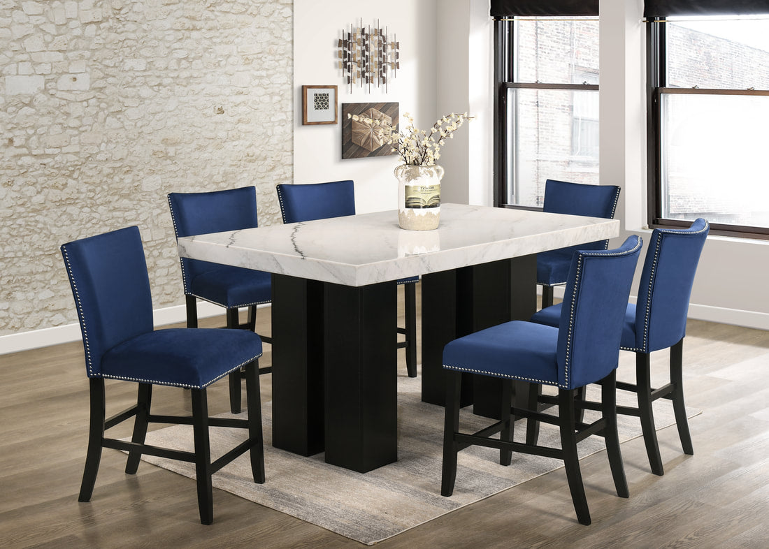 artemis marble dining table set