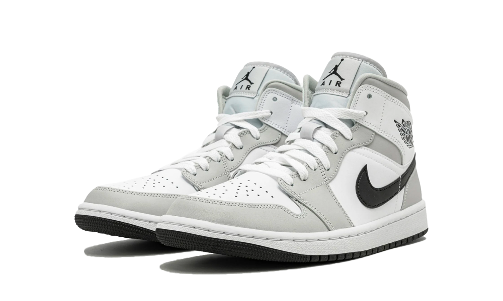 nike jordan 1 mid light grey