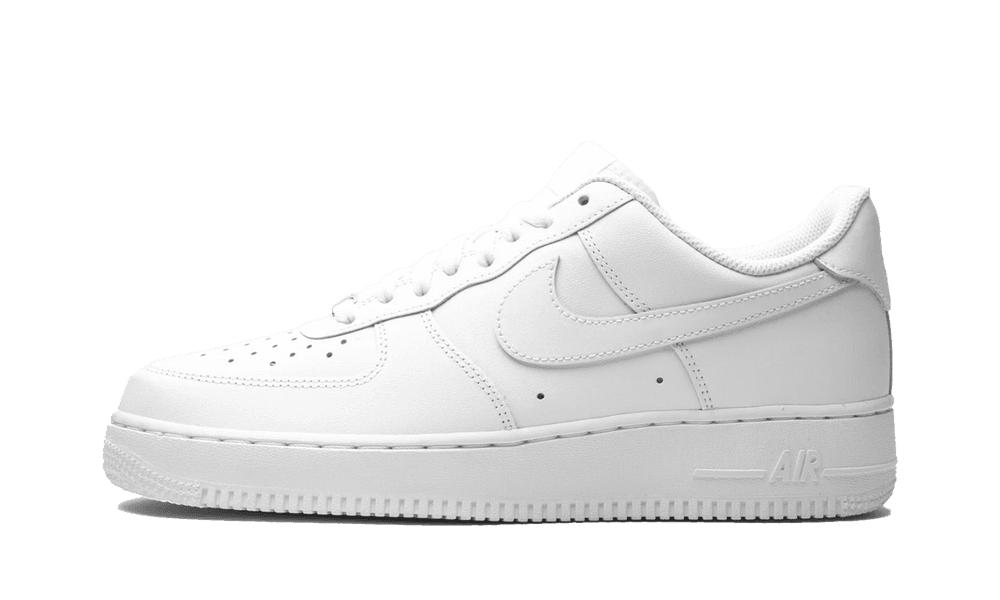 white nike air force ones low top