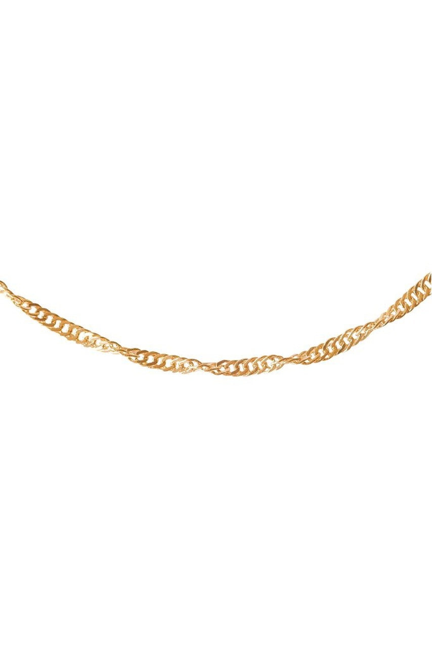 S-kin Studio • Singapore Chain Necklace • 14k Gold Filled