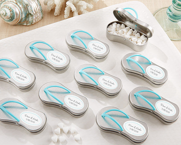 flip flop wedding favors