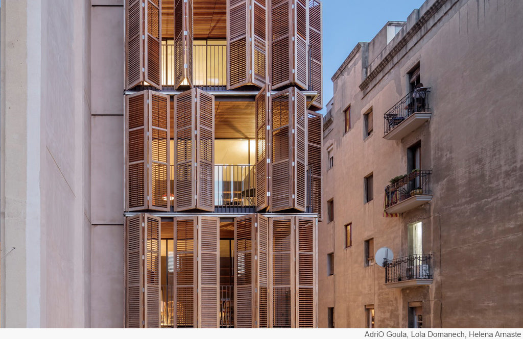 Building for Four Friends by Lussi, Halter Casagrande and Lola Domenech
