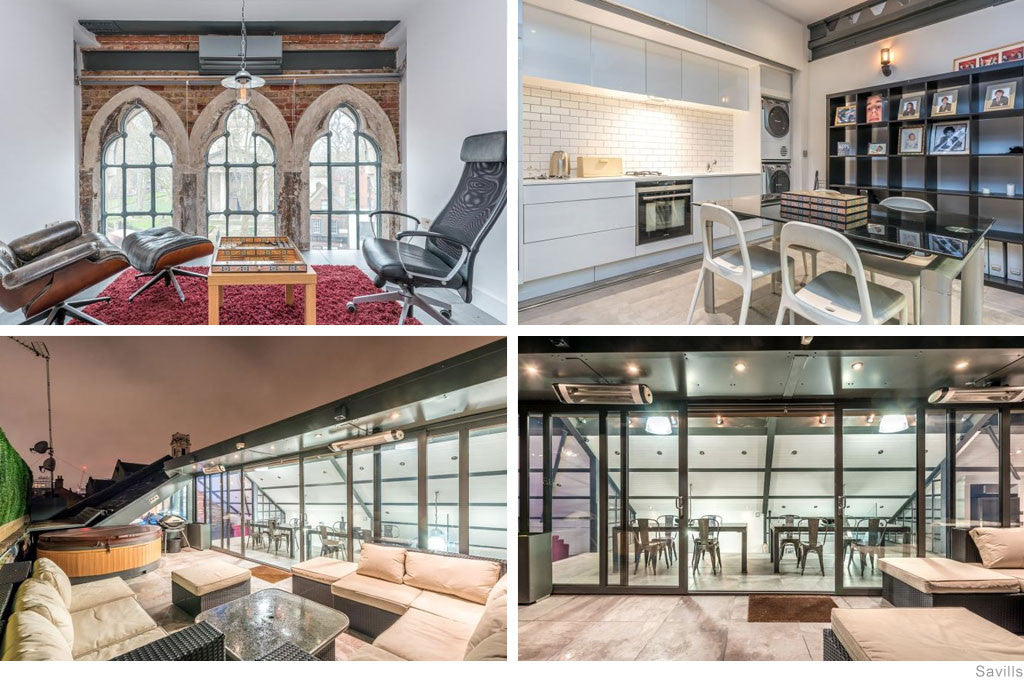 Converted Iron Works Penthouse, London: GBP 3,995,000