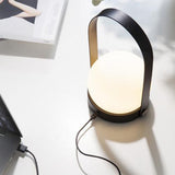 Carrie LED Portable Lamp Black - Set of 2