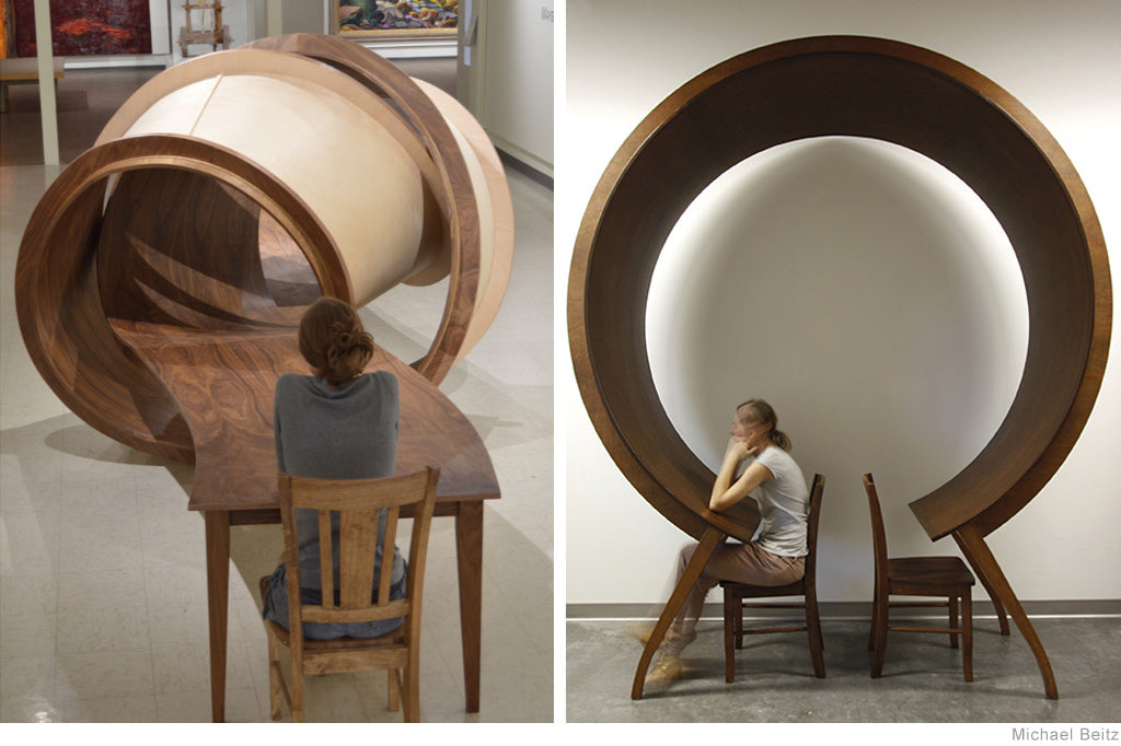 Furniture Sculptures by Michael Beitz