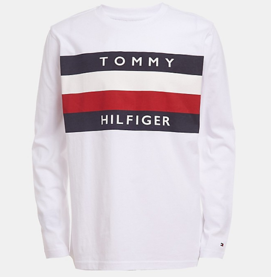Tommy Hilfiger Boys' Long-Sleeve T-Shirt – Premium