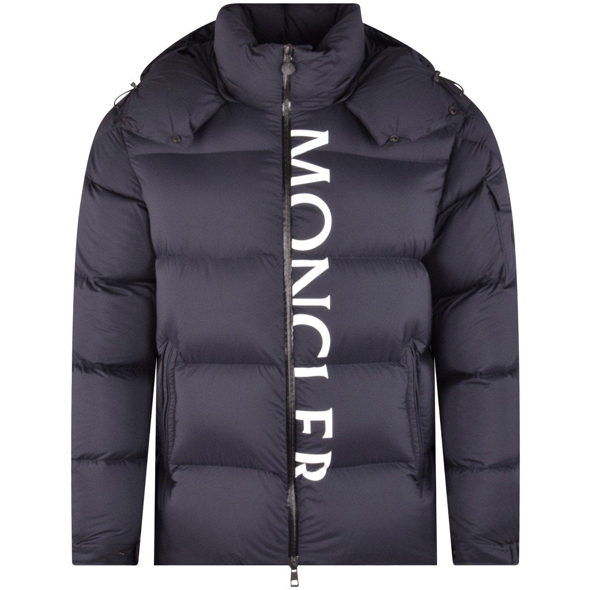 maures logo down puffer jacket