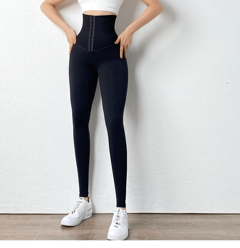 Women High-Waist Sport Tummy Control Leggings– Curvypower |Australia