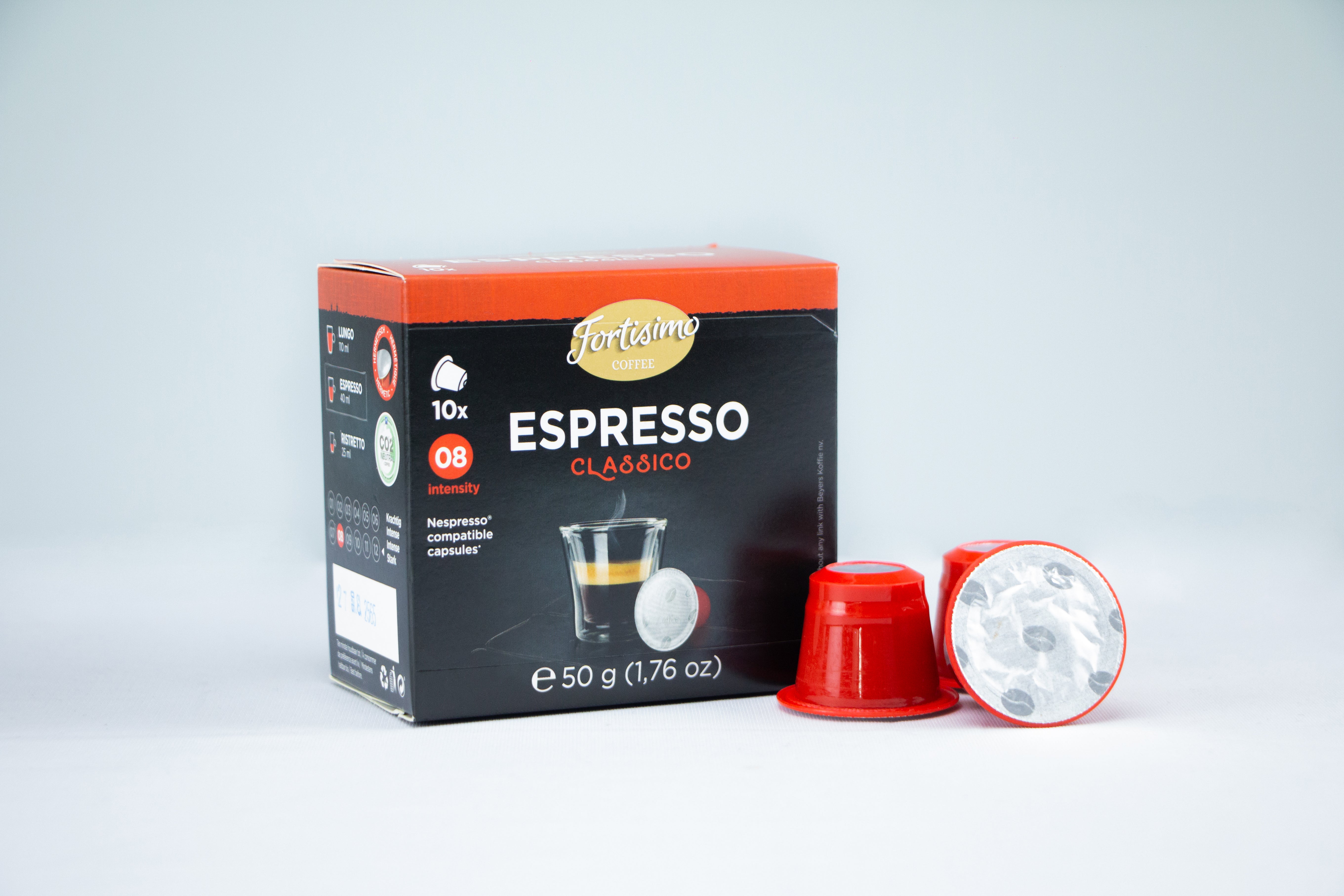 stapel klok Kostuums 10 compatible Nespresso coffee capsules 08
