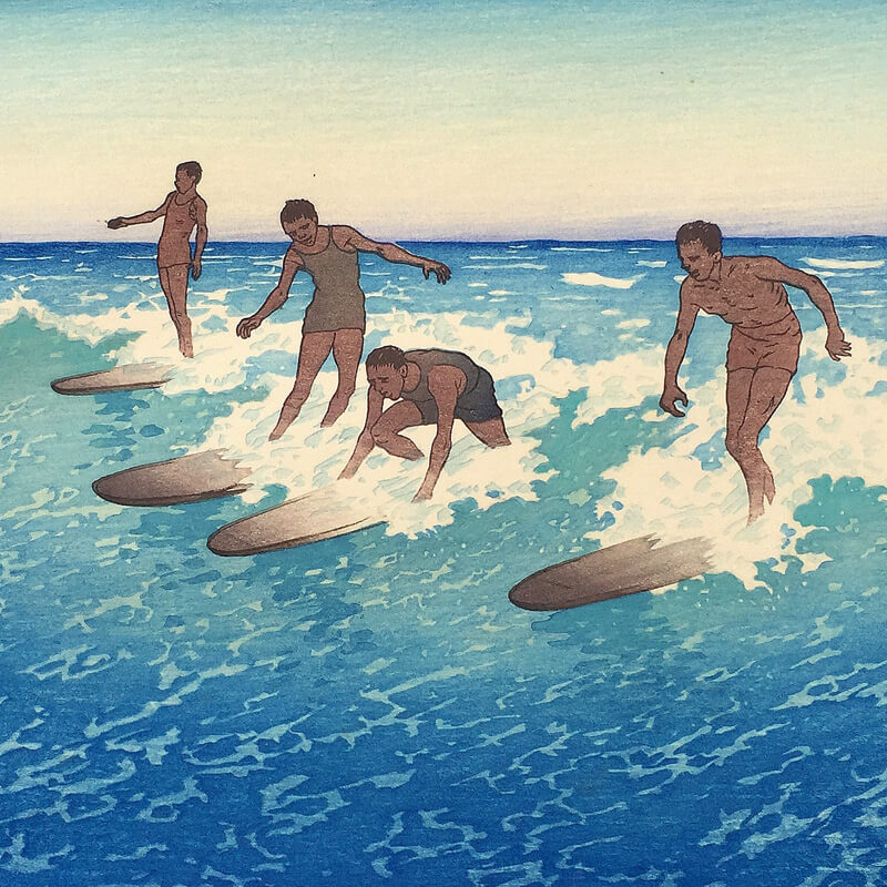 Pin by ana festas on Quadros  Surfer painting, Surf painting, Surf art  painting